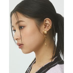 GARDEN PLANTS YELLOW CALCITE EARRINGS