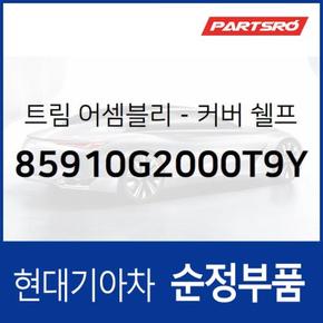 트림-커버 쉘프 사이드,좌측 (85910G2000T9Y)  아이오닉 하이브리드, 아이오닉 하이브리드 19, 아이오닉 전기차, 아이오닉 전기차 19