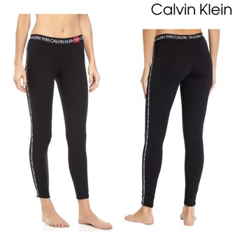  Calvin Logo -High Waist 7/8 Legging, Bonsai, Small