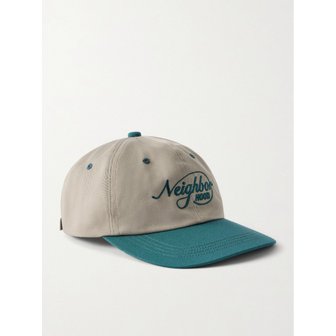 NEIGHBORHOOD 네이버후드 투톤 로고 자수 트윌 베이스볼 캡 46376663162915414
