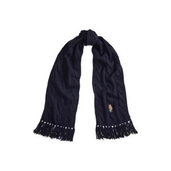 폴로 랄프 로렌 여성 폴로 베어 케이블 니트 울 블렌드 스카프(WAPOSCV0J320354410)