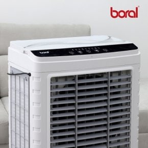 [Boral] 보랄 200W 저전력 산업용 55L 대용량 물통 냉풍기(리모컨형) BR-W200CR