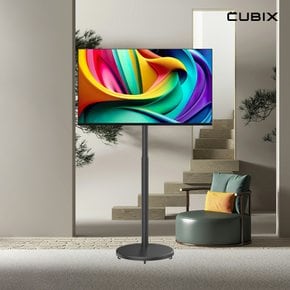 무빙큐빅스 블랙에디션 32인치 HD 삼탠바이미 X1시리즈 셋트 이동식 스마트TV 삼텐바이미