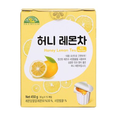 신세계 농산 허니 레몬자 포션450g (4개)