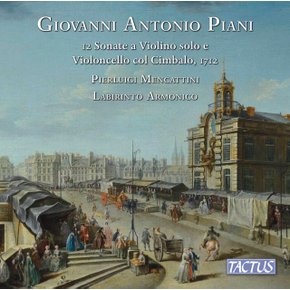 GIOVANNI ANTONIO PIANI - VIOLIN SONATAS/  LABIRINTO ARMONICO 피아니: 열두 곡의 바이올린 소