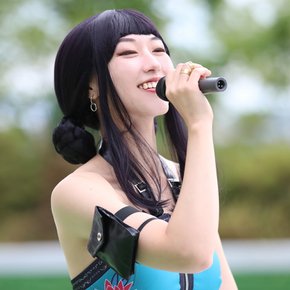 K-POP 걸그룹 아이돌 코스프레 가발 (블랙 조이)