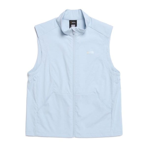 [여주점] N252WVT170 여성 프로즌큐브 풀집업 베스트 LBLUE