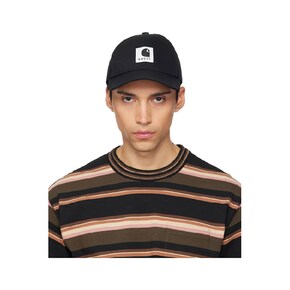 26 FW 사카이 블랙 Carhartt WIP 덕 캡 261445M139007