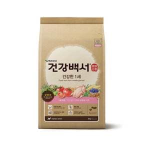 건강백서 기능성 강아지사료 4kg