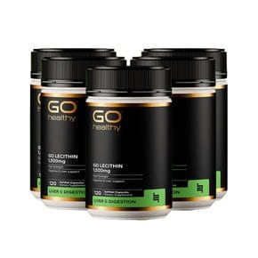 고헬씨 레시틴 Go Healthy Lecithin 1500mg 120캡슐 5개