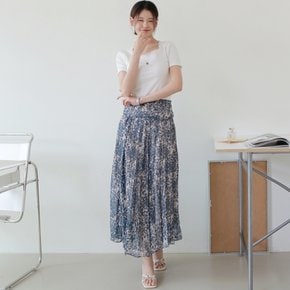 [최초가 89,000원][르포엠]로메닌 플로럴 스커트