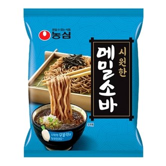  농심 메밀 소바 127g 20봉지