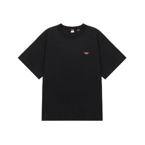 [난가] SS26 공용 로고 엠브로이더리 티 NW2411 1G804 BLK _EMT