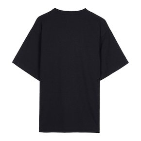 [난가] SS26 공용 로고 엠브로이더리 티 NW2411 1G804 BLK _EMT