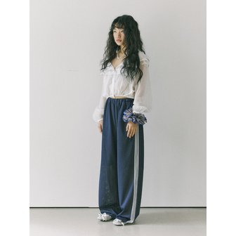 호쿠스포쿠스 Air mesh track pants / Navy