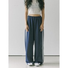 Air mesh track pants / Navy