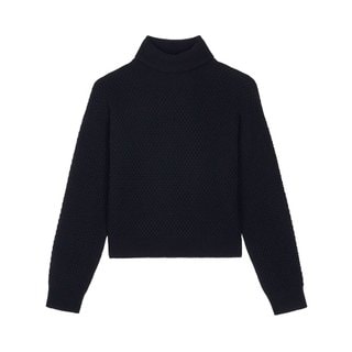막스마라 FW24 여성 네로 하이넥 니트 NERO 009