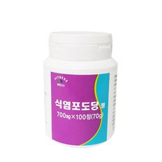 휘트니스식품 식염포도당 700mg 100정 포도당 캔디