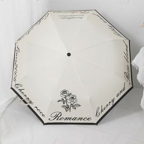 양산 우산 양우산 우양산 장마 자외선차단 원터치 3단자동 장미