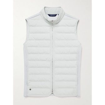 PETER MILLAR 피터 밀러 윈섬 하이브리드 퀼티드 스트라이프 쉘 피케 조끼 46376663163005947