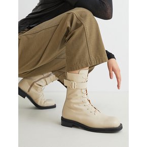 BKB20407 EGG WALKERBOOTS IVORY