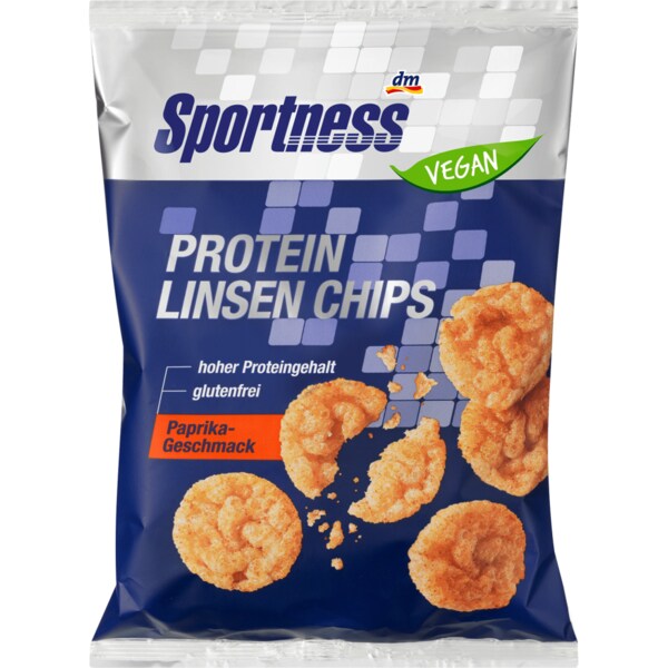 디엠 Sportness 스포츠니스 렌틸 단백질 스낵 파프리카 맛 40g