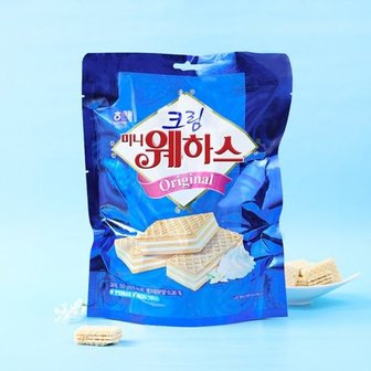  해태 크림미니웨하스 150g / 어린이집 학교 간식