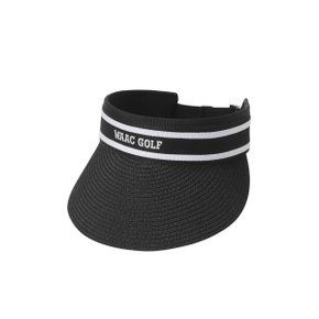 Women Raffia Visor_WGRCX24325BKX