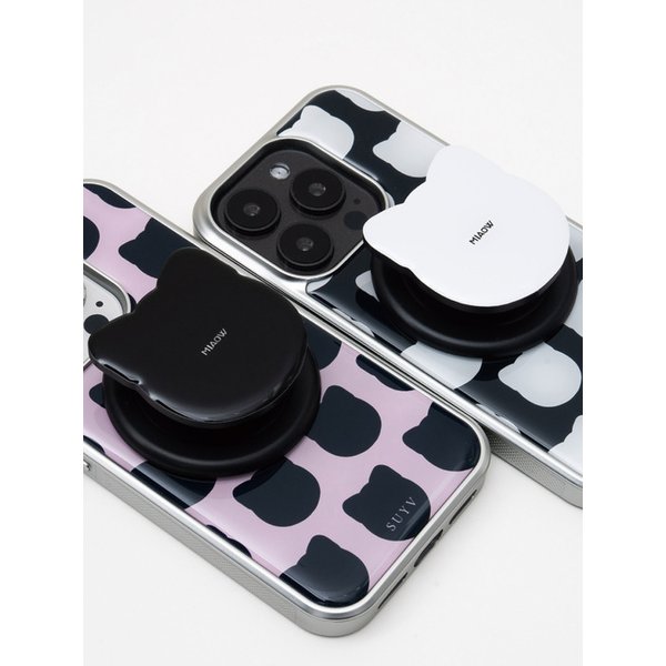 [+맥세이프] 수이브 미야오 고양이 에폭시 그립톡 홀더 핸드폰 자석 거치대