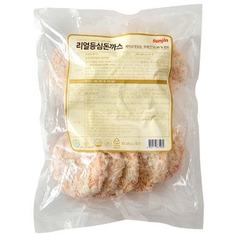  선진FS 국산 돼지고기등심 리얼 등심 돈까스 800g(80g x 10개)