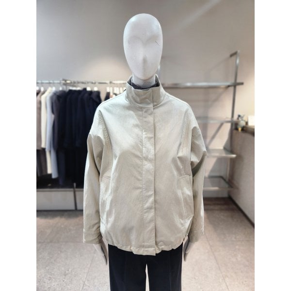 [여주점] [나이스클랍] 하이넥 레더 라이크 점퍼 A261PWL201