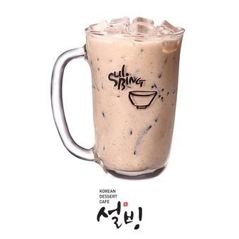 설빙 15곡 미숫가루라떼(ony ice)