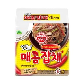 [오뚜기] 옛날매콤잡채 (봉지) 77.5g 4입 x 8개 (총 32개입)