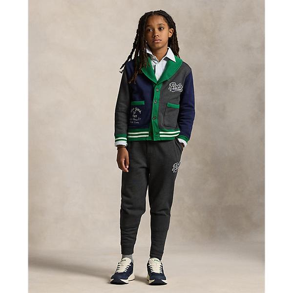 폴로 키즈 남아 8-18세 로고 플리스 조거 팬츠(CWPOPNTYBQ20226020)