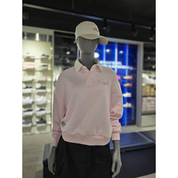 [파주점] 공용 럭비 카라 맨투맨 (FS2POH1102U-LPK)