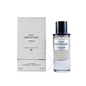 Privezarah 유니섹스 공용 그레이 Mountain EDP 스프레이 향수 2.7 oz 프래그런스 향수 8610991