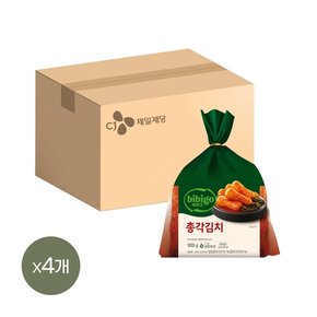 비비고 총각김치 900g x4개