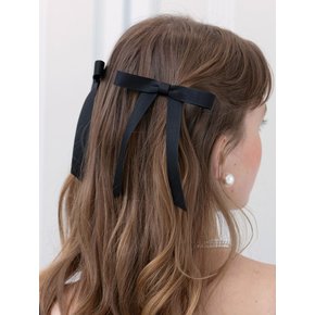 [2SET] twin ribbon hair clips