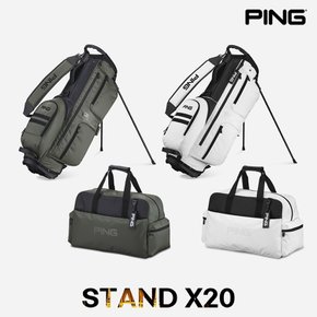 삼양인터내셔널 2023년 핑 남성 골프가방세트 스탠드백 보스턴백 STAND X20