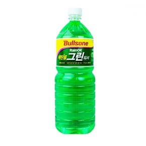 BTM 불스원 레인오케이 에탄올 워셔 그린 1.8L X ( 2매입 )