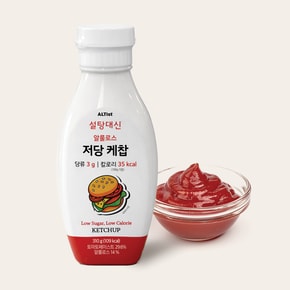 설탕대신 저당 저칼로리 케찹 소스 310g, 1개