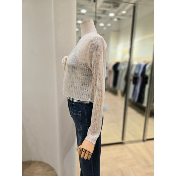 [부산점] 끈장식 스카시 가디건 (PR2KG00002)