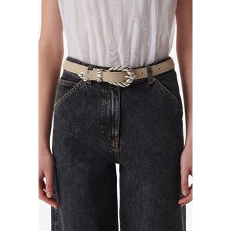 IRO [여주점] [이로] 여성 EMBELLA BABY 가죽벨트 IAABA24102BEX