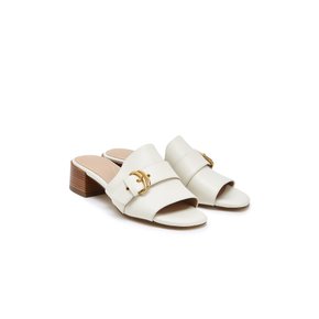 24SS[Crosby Slide Sandal] 화이트 여성 샌들 CHSO4E208WT