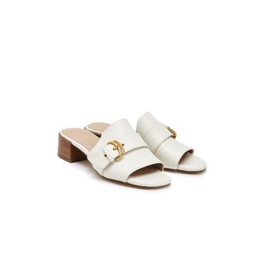 콜한 24SS[Crosby Slide Sandal] 화이트 여성 샌들 CHSO4E208WT