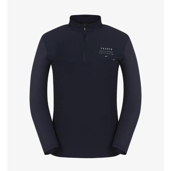 [여주점] 남성 냉감팔 하프 집업 티셔츠 네이비 PW3MT23S911