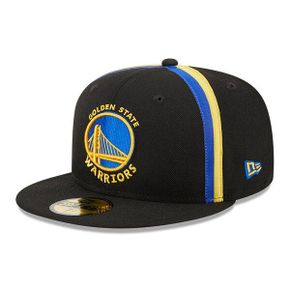 [해외] 983683 뉴에라 모자 NBA 골든스테이트 워리어스 Taping 59FIFTY Fitted Hat Black