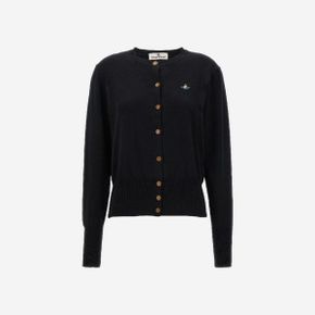 (W) 비비안 웨스트우드 베아 버진 울 가디건 블랙 (W) Vivienne Westwood Bea Virgin Wool Cardi