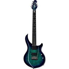 미국 뮤직맨 기타 Sterling by Music Man 6 String SolidBody Electric Guitar Right Cerulean P