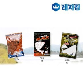 경원 아쿠아 삼합어분 민물낚시용품 아쿠아텍김밥블랙